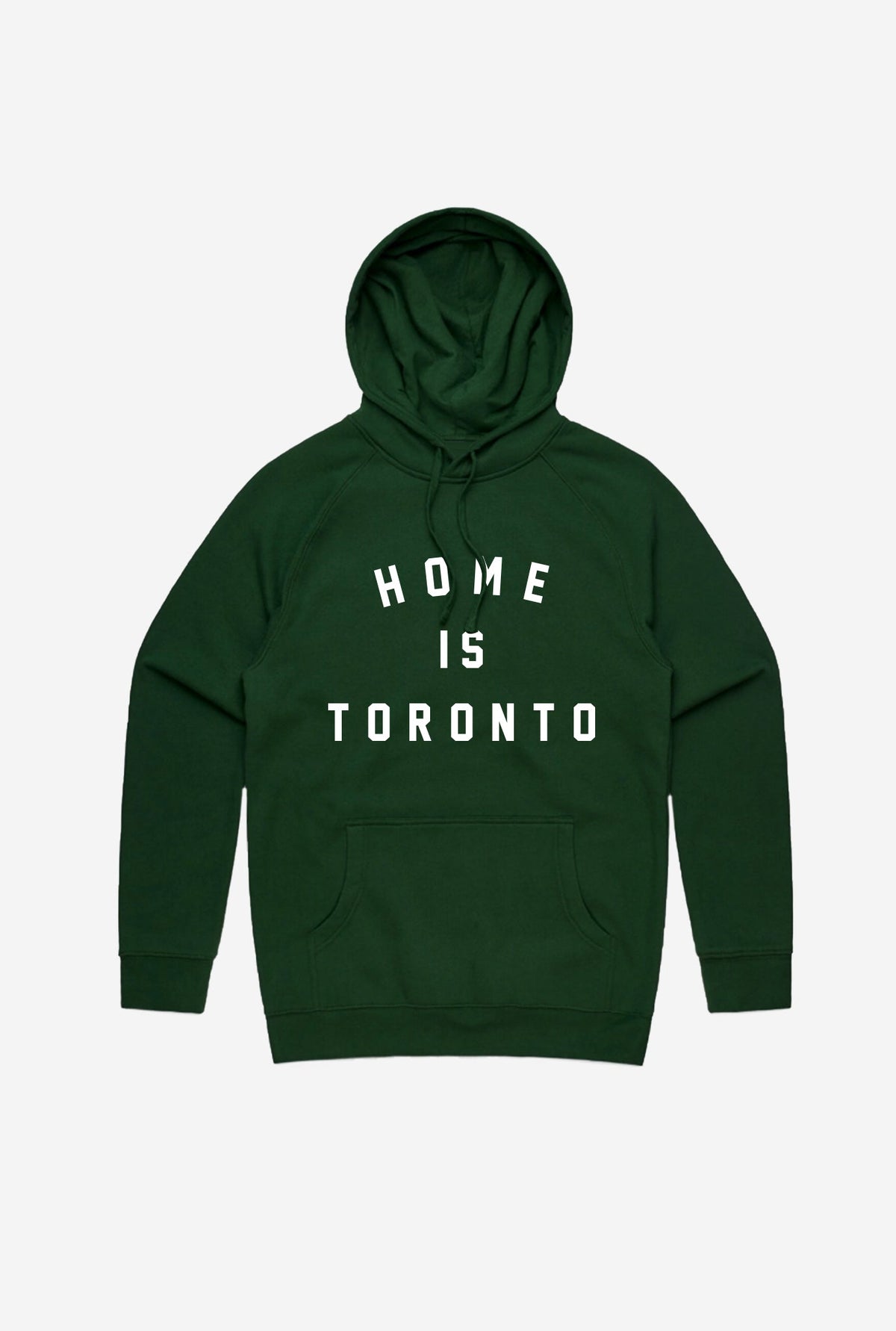 Home is Toronto Varsity Hoodie - Forest Green