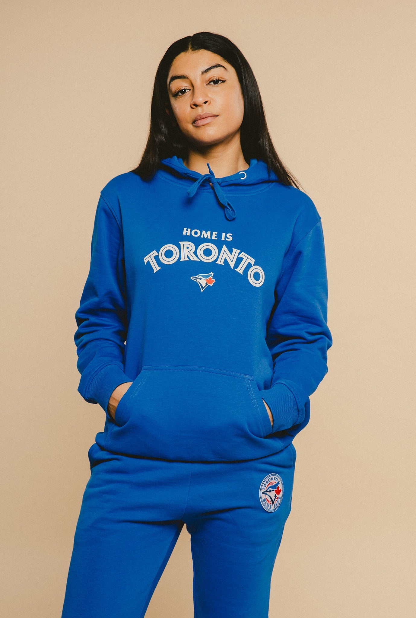 Toronto Blue Jays™ Home is Toronto Classic Logo Hoodie - Royal