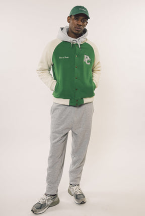 Home is Toronto Baseball Bomber - Kelly Green/Natural