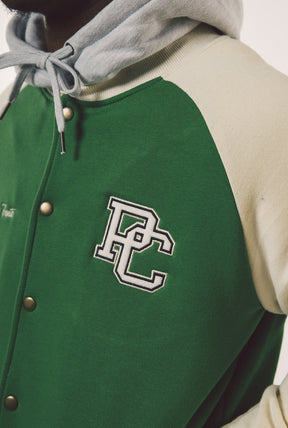 Home is Toronto Baseball Bomber - Kelly Green/Natural