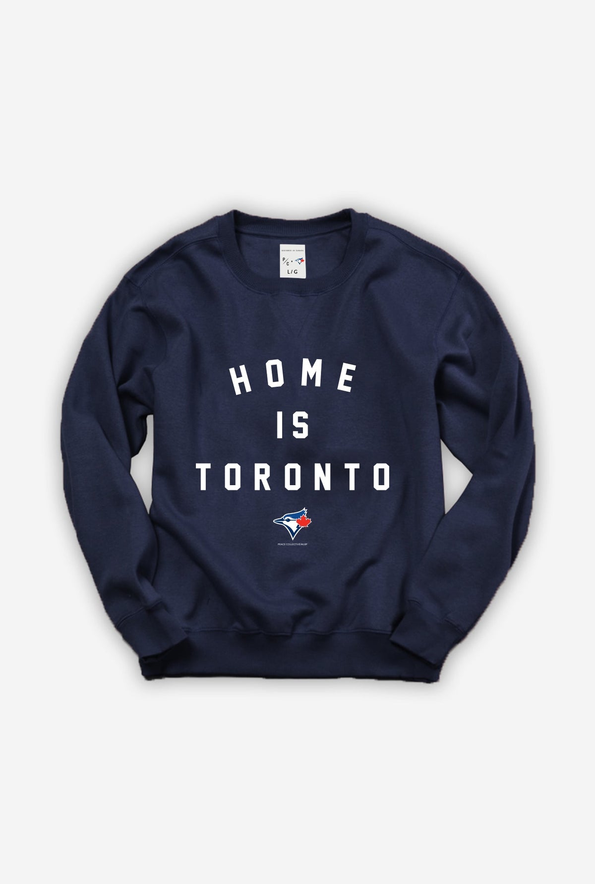 Blue Jays™ Collection Home is Toronto Crewneck - Navy