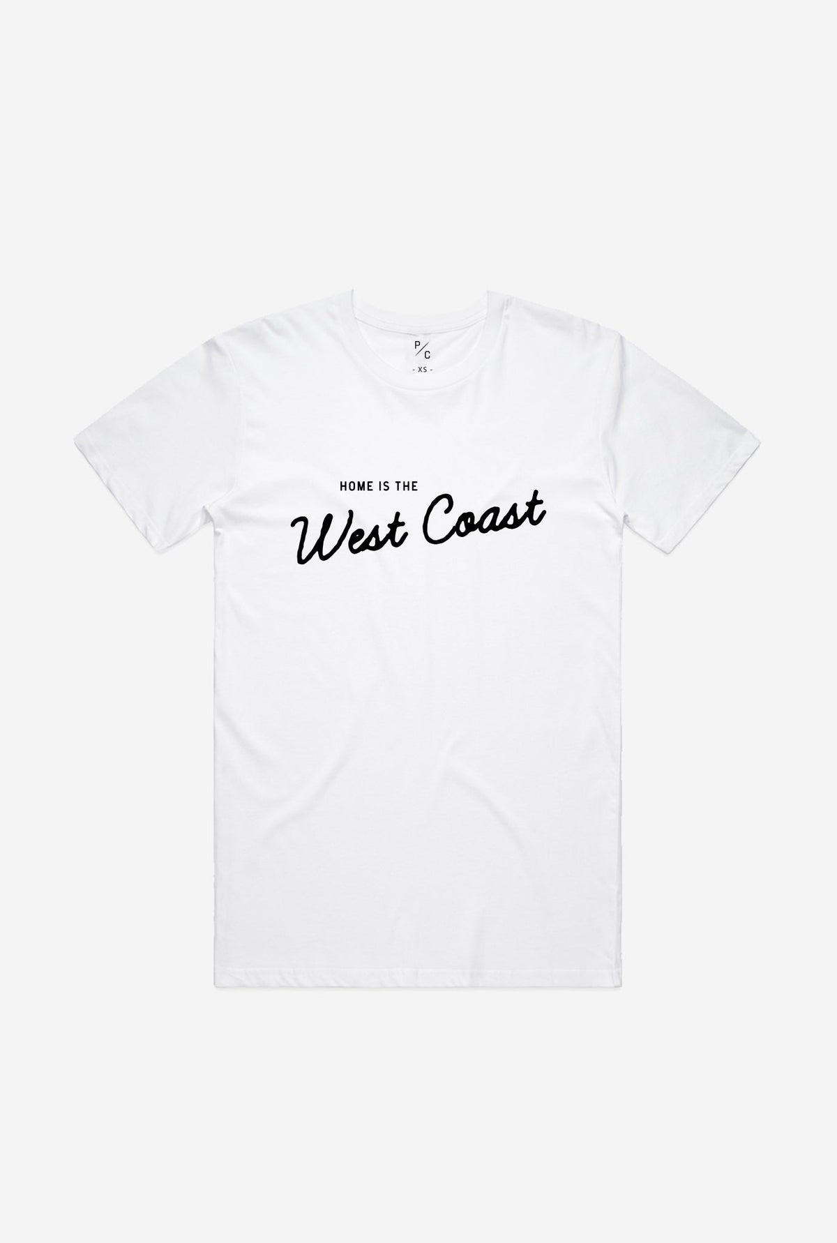 Home is the West Coast T-Shirt - White