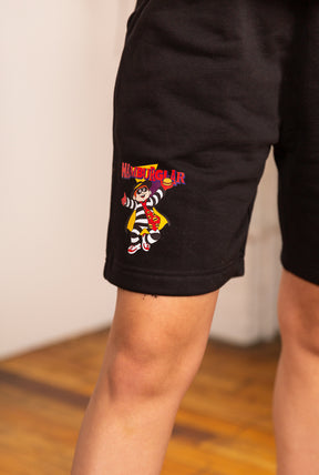 Vintage Hamburglar Shorts - Black