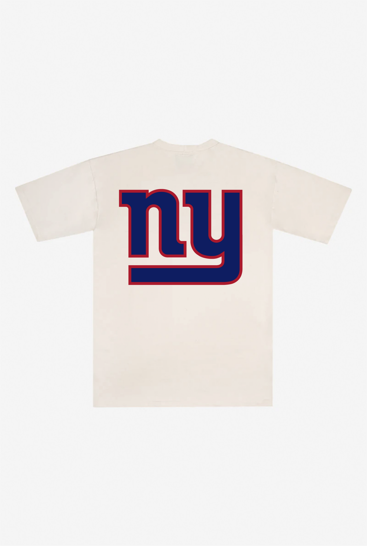 New York Giants Heavyweight T-Shirt - Natural