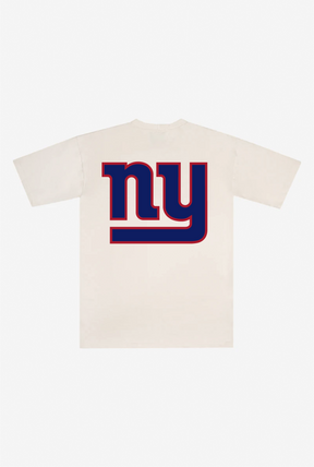 New York Giants Heavyweight T-Shirt - Natural