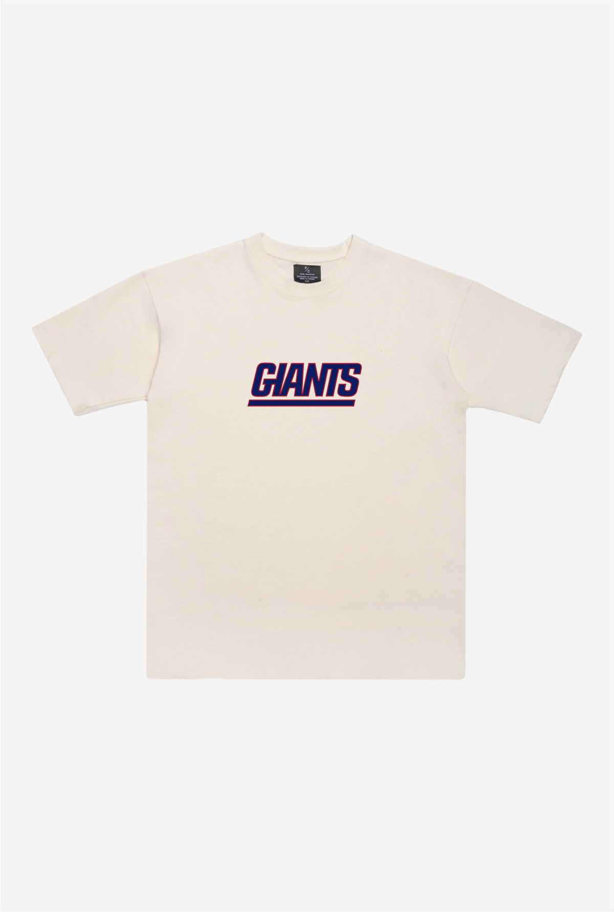 New York Giants Heavyweight T-Shirt - Natural