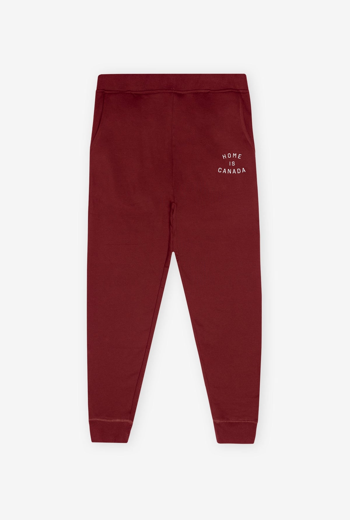 Home is Canada Jogger - Maroon
