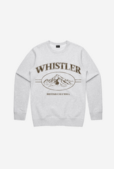 Whistler Vintage Crewneck - Grey