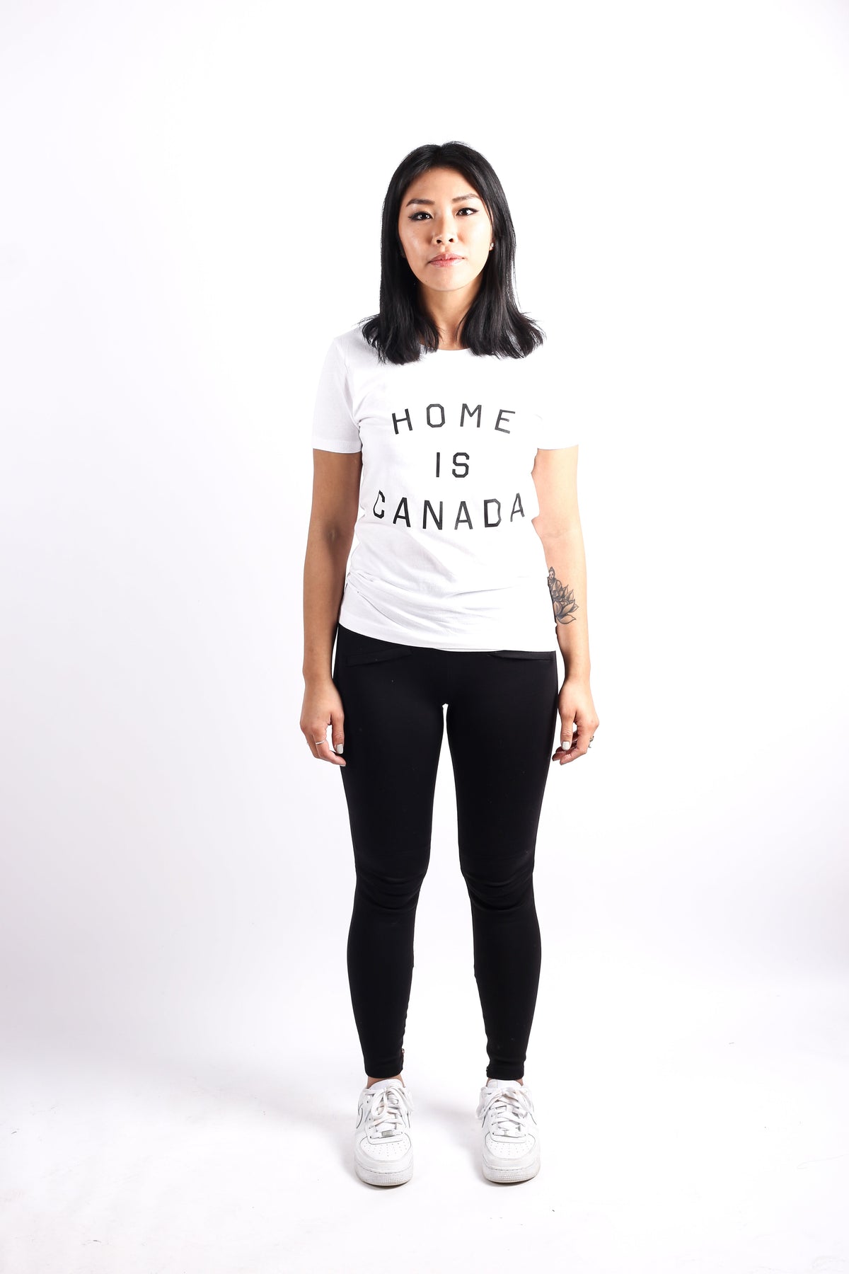 Home is Canada Women's T-Shirt - White