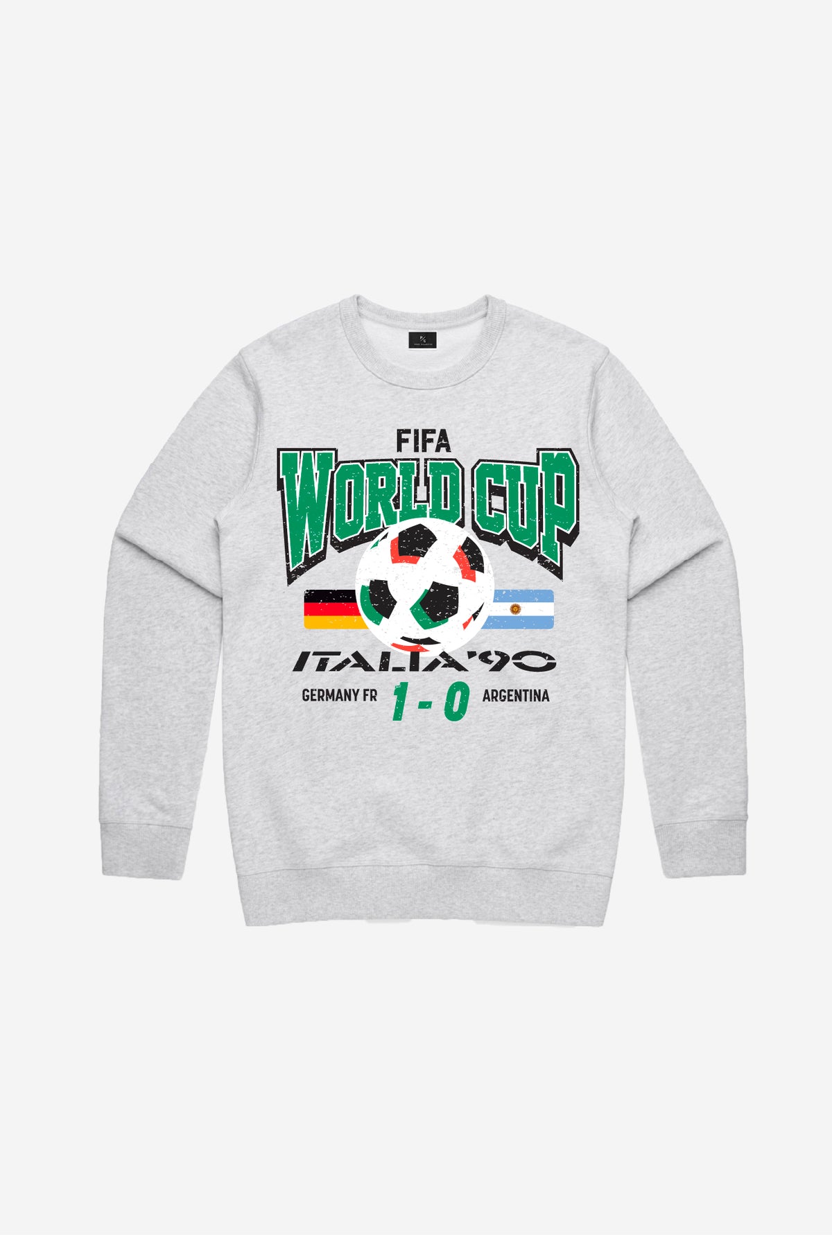 FIFA World Cup Italy 1990 Final Crewneck - Ash