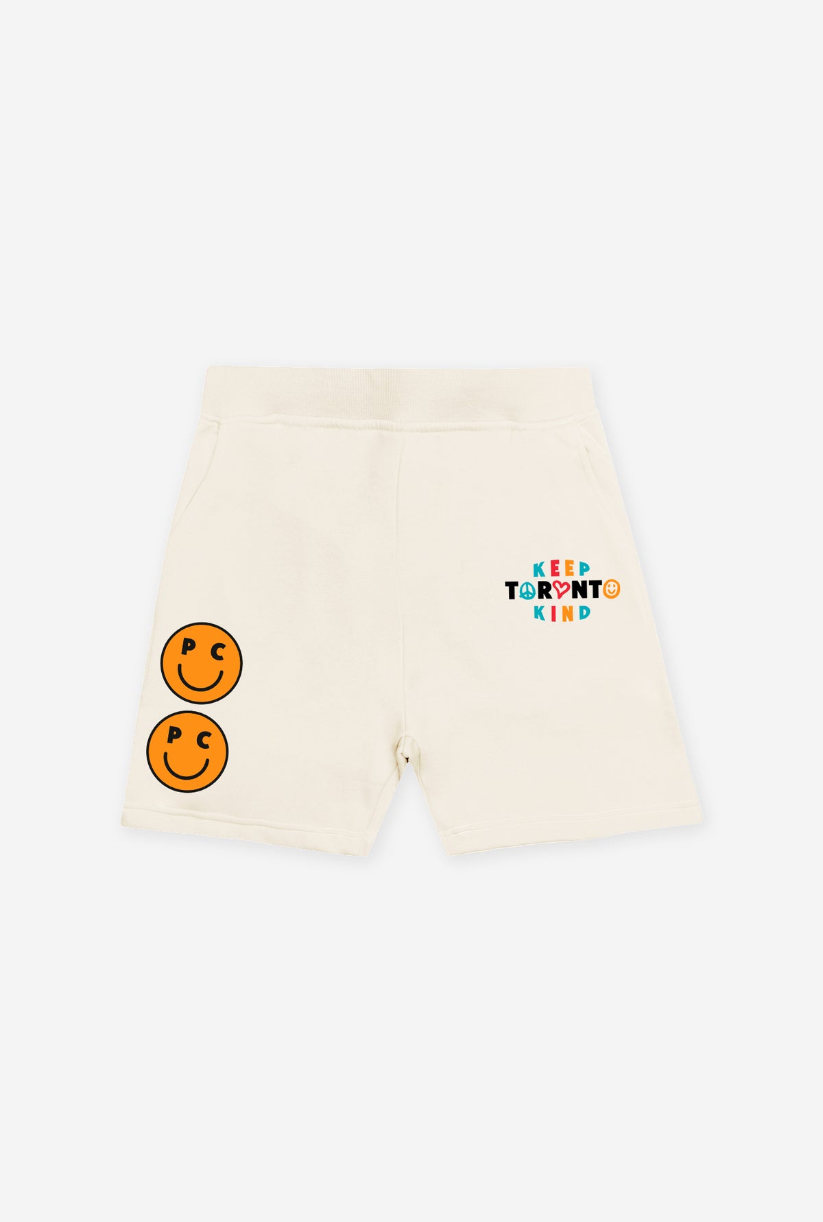 Keep Toronto Kind Smiley Shorts - Ivory