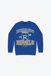 Kansas City Royals Vintage Kids Crewneck - Royal