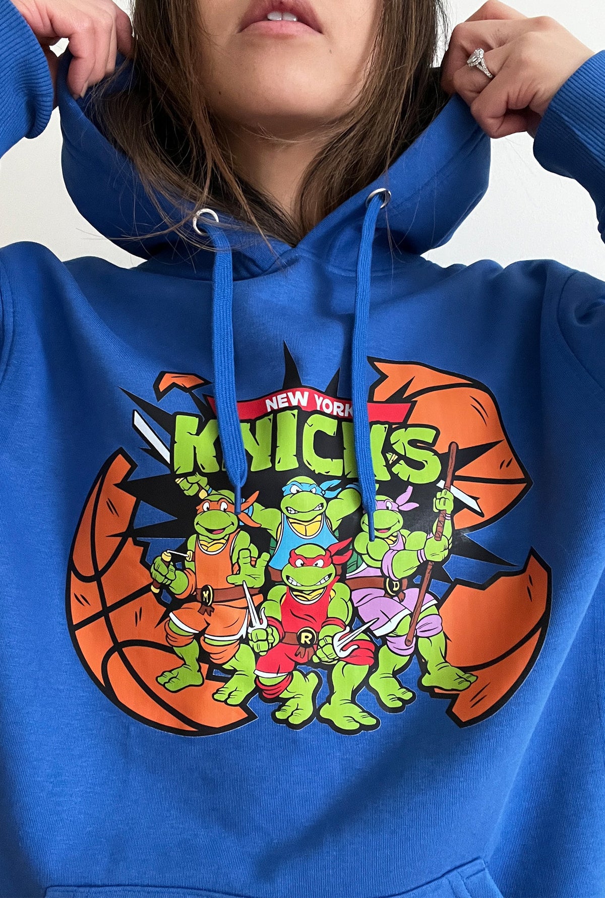 P/C x TMNT New York Knicks Hoodie - Royal
