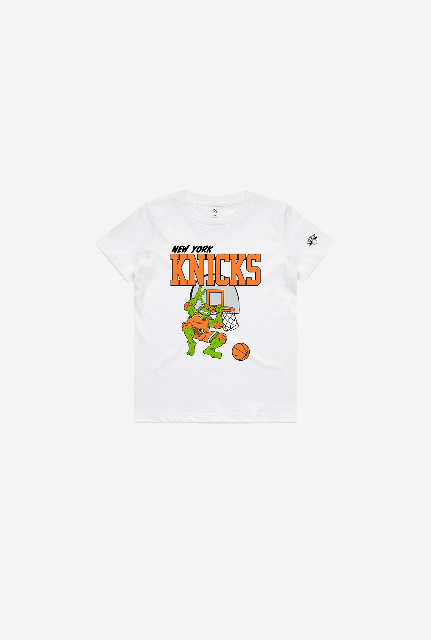 P/C x TMNT New York Knicks Kids T-Shirt - White