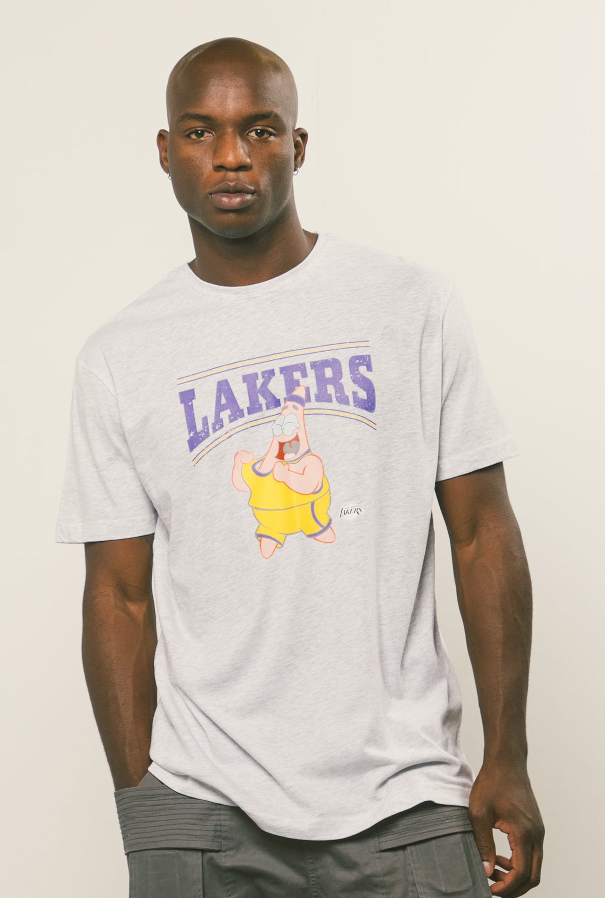 Los Angeles Lakers Patrick T-Shirt - Ash