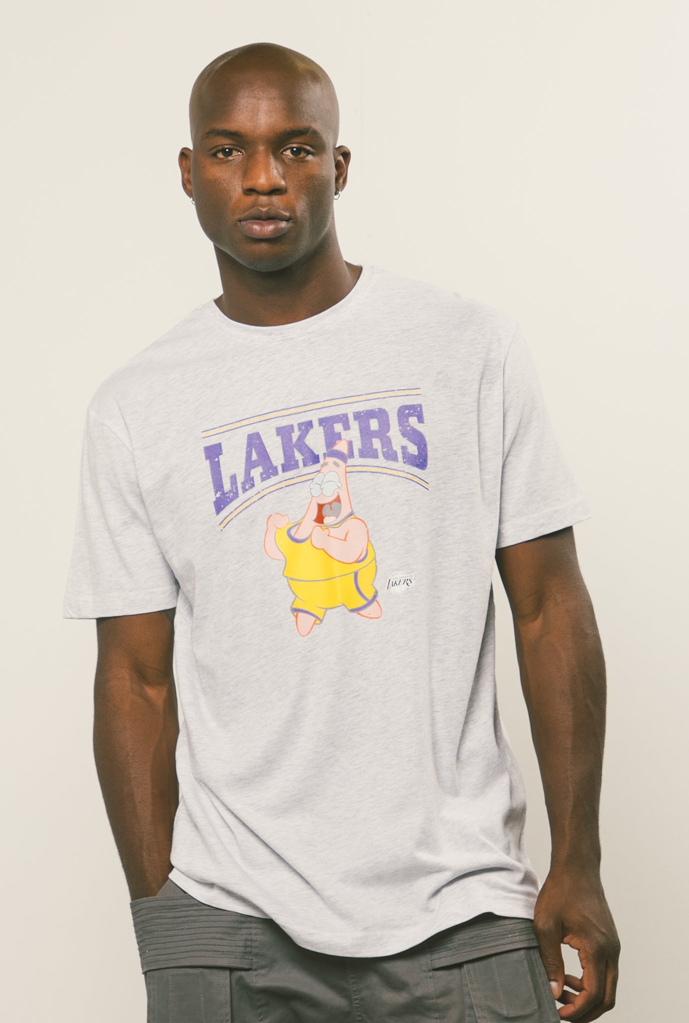 Los Angeles Lakers Patrick T-Shirt - Ash