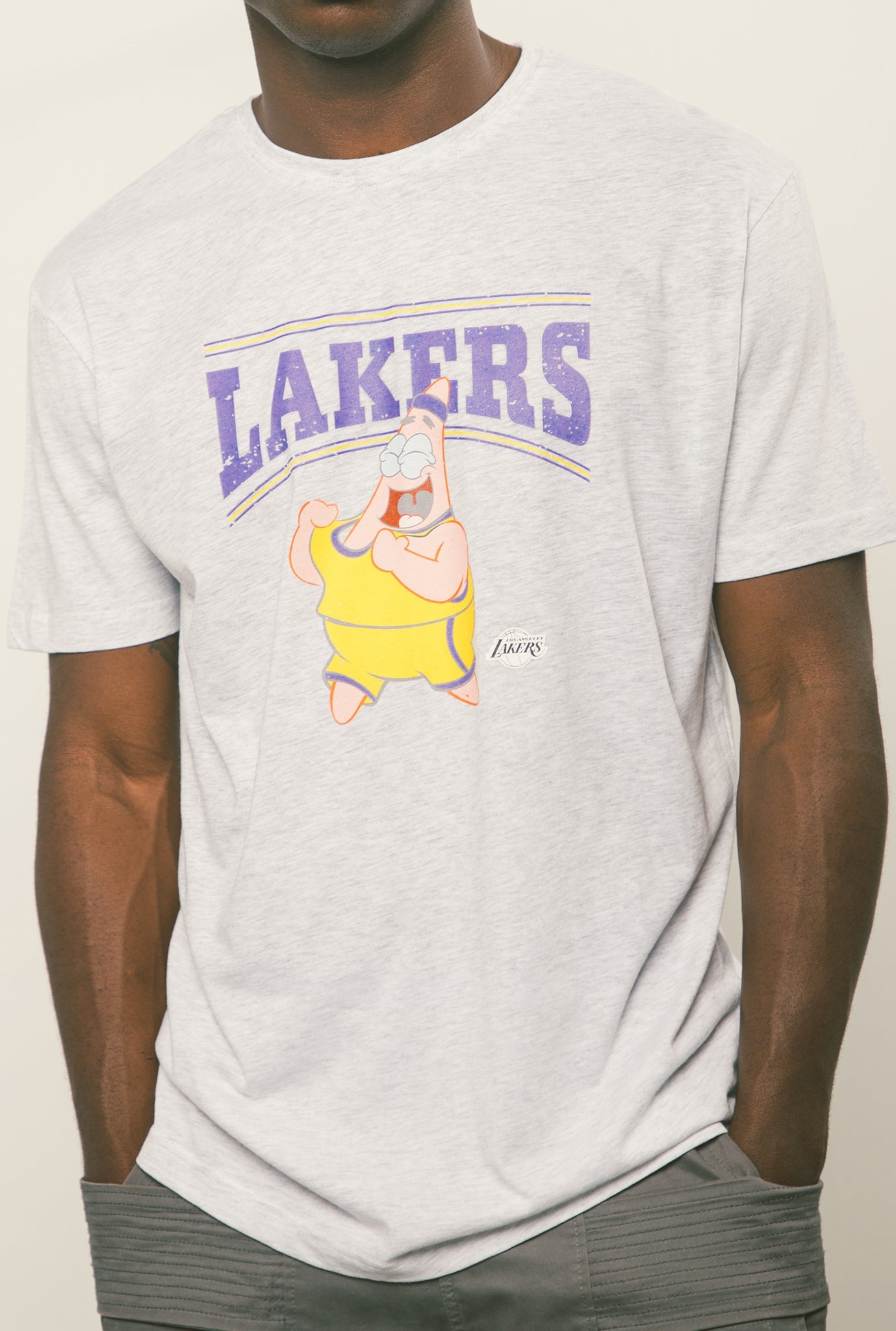 Los Angeles Lakers Patrick T-Shirt - Ash