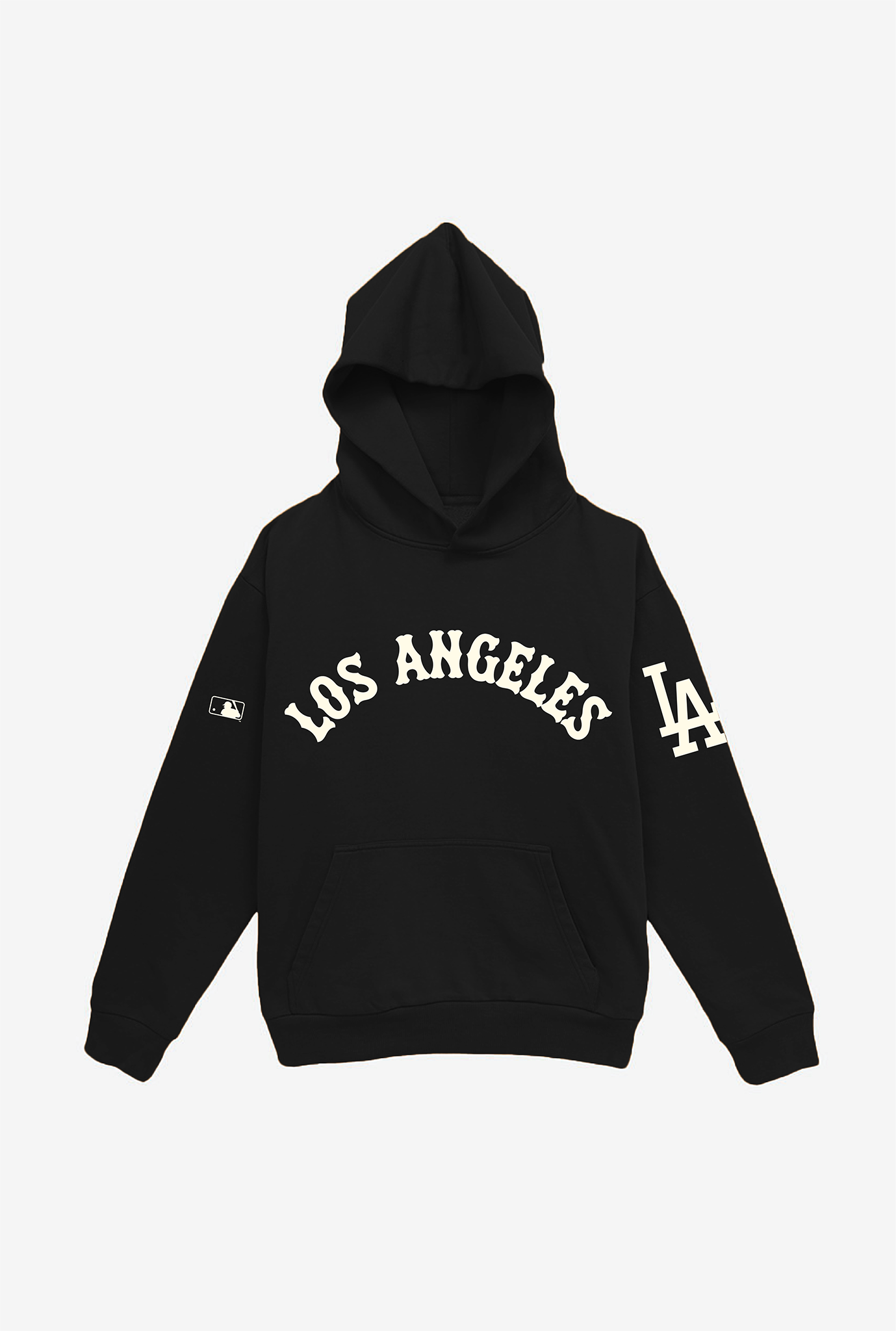 Los Angeles Dodgers Essential Heavyweight Hoodie - Black