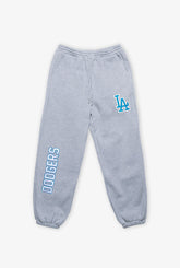LA Dodgers Colour Block Collegiate Max Jogger - Athletic Grey