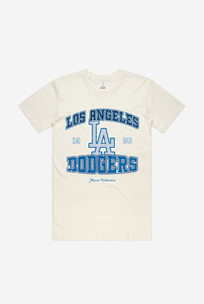 Los Angeles Dodgers Vintage Washed T-Shirt - Ivory