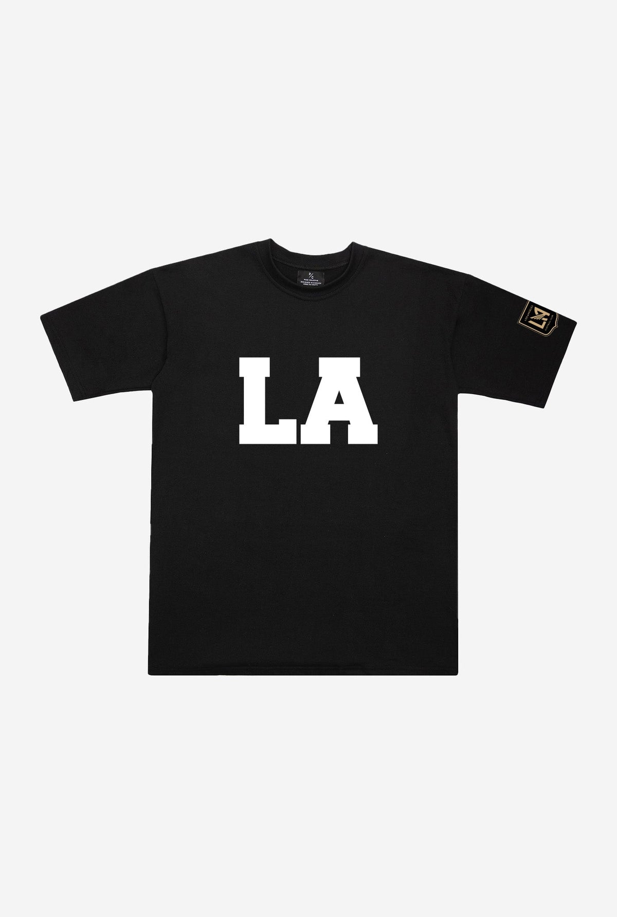 Los Angeles FC "LA" Heavyweight T-Shirt - Black