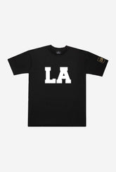 Los Angeles FC "LA" Heavyweight T-Shirt - Black