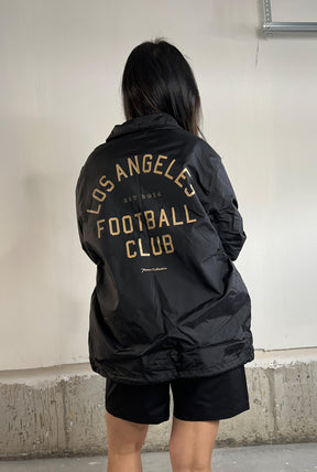 Trainerjacke des Los Angeles FC – Schwarz 
