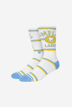Los Angeles Lakers Classic Socks - White