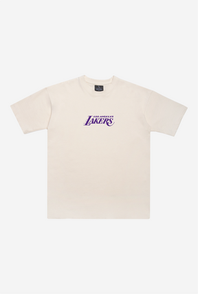 Los Angeles Lakers Heavyweight T-Shirt - Natural