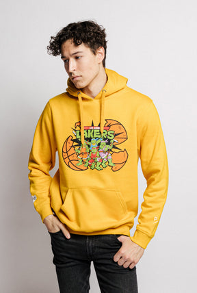 P/C x TMNT Los Angeles Lakers Hoodie -  Yellow