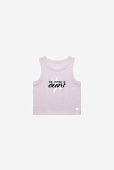 The Future is Ours Ribbed Tank - Orchid