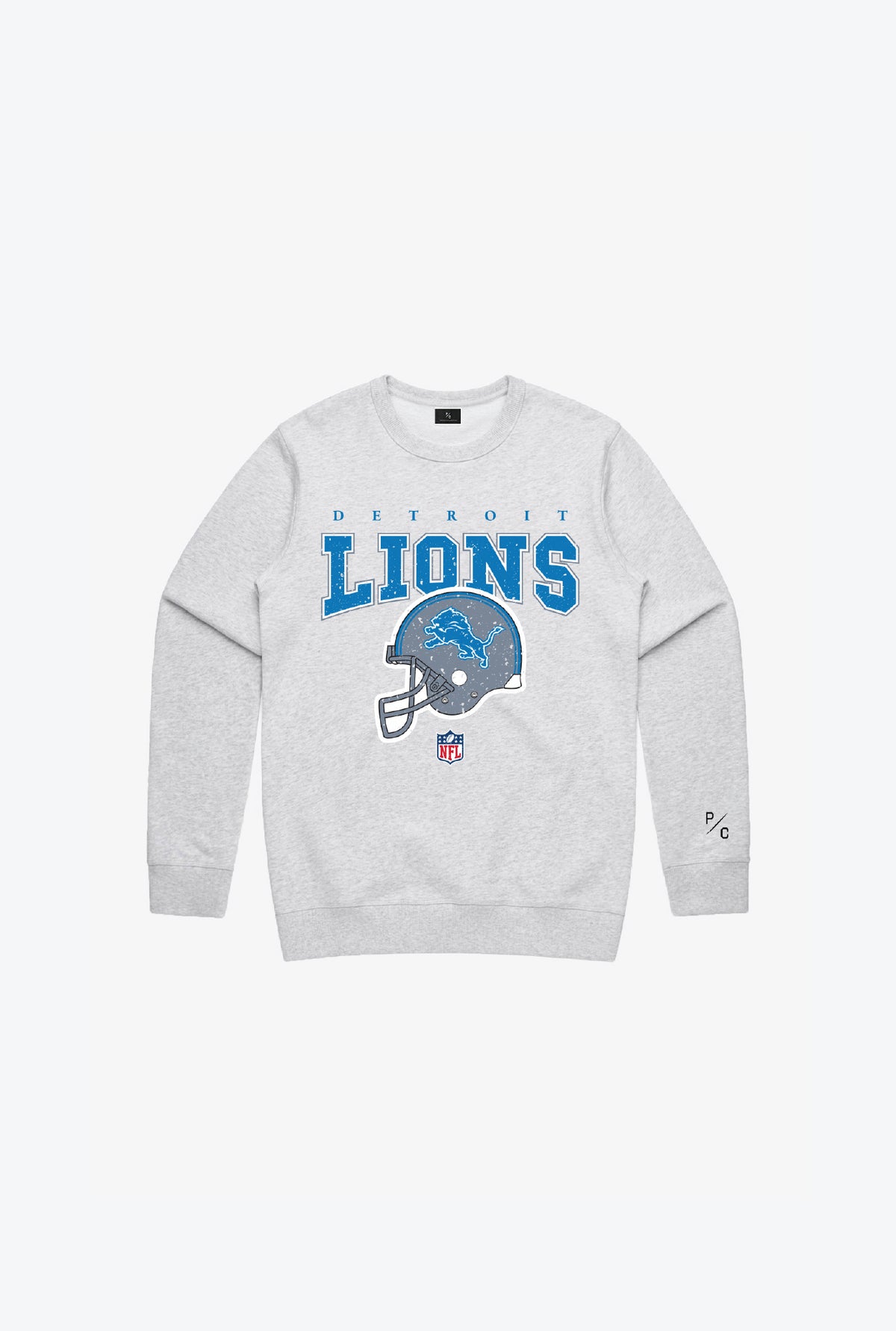 Detroit Lions Vintage Kids Crewneck - Grey