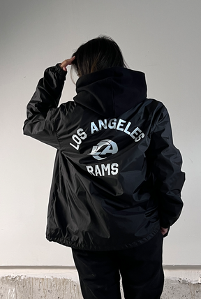 Los Angeles Rams Coach Jacket - Black