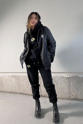 Los Angeles Rams Coach Jacket - Black