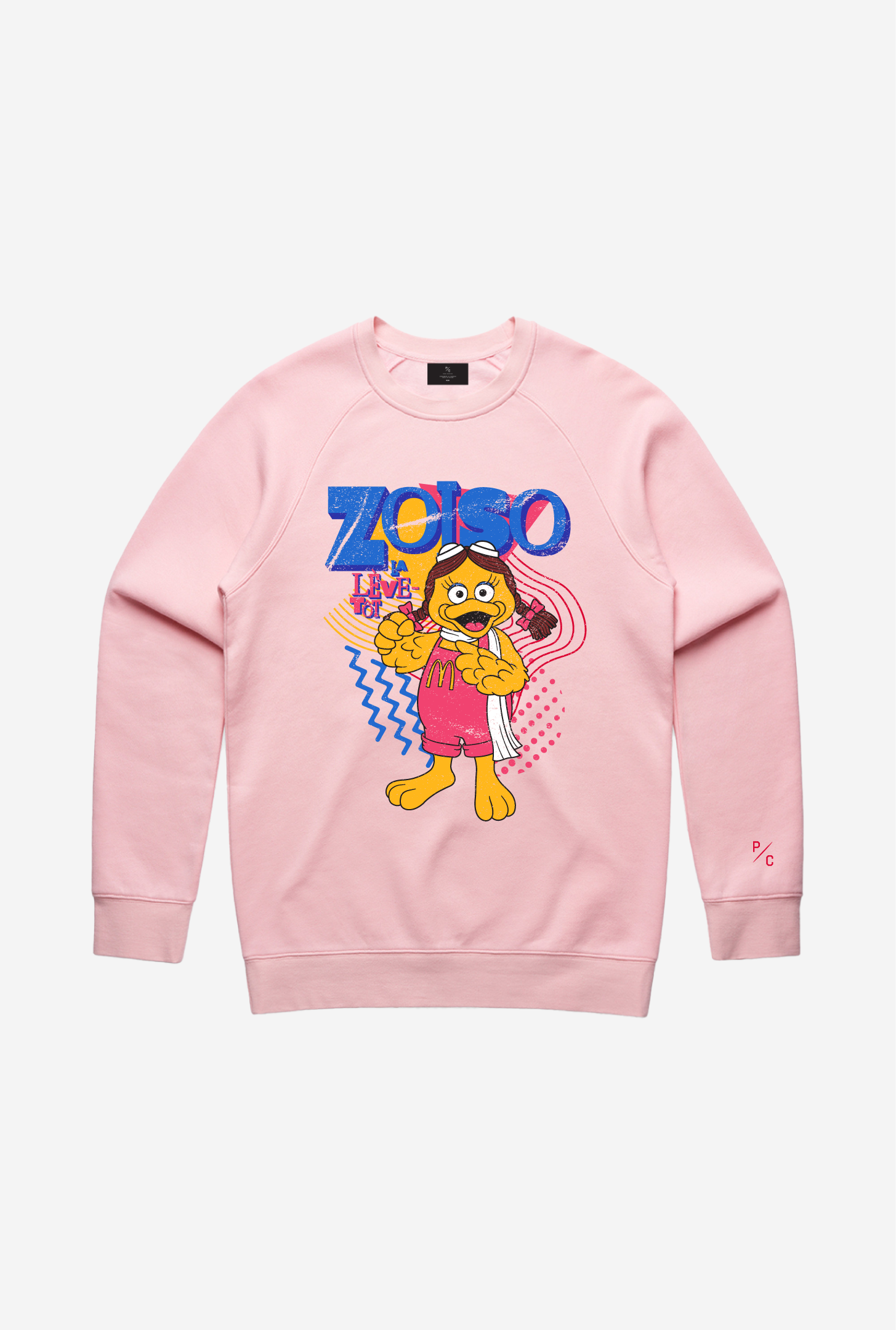 Vintage Zoiso Crewneck - Pink