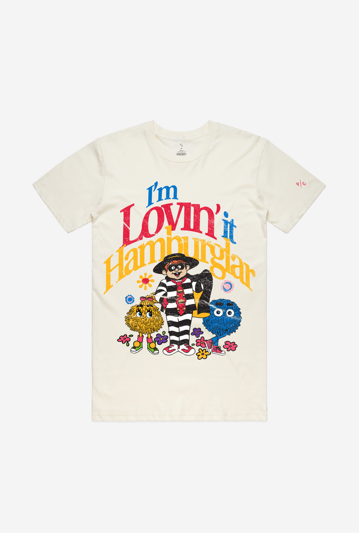 I'm Lovin' It Hamburglar T-Shirt - Ivory