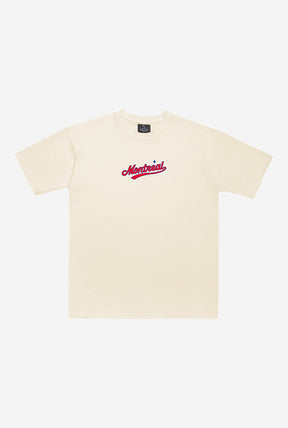 Montreal Expos Heavyweight T Shirt - Natural