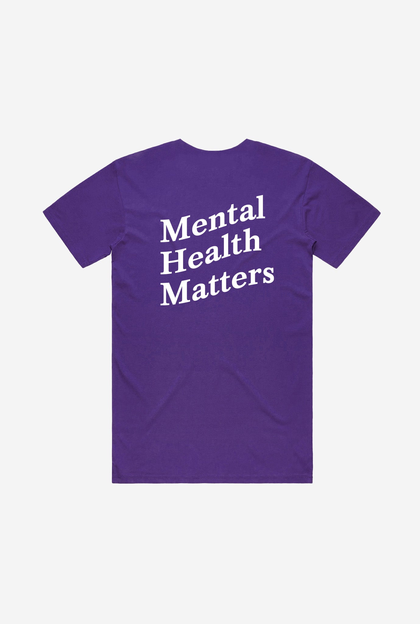 Mental Health Matters T-Shirt - Purple