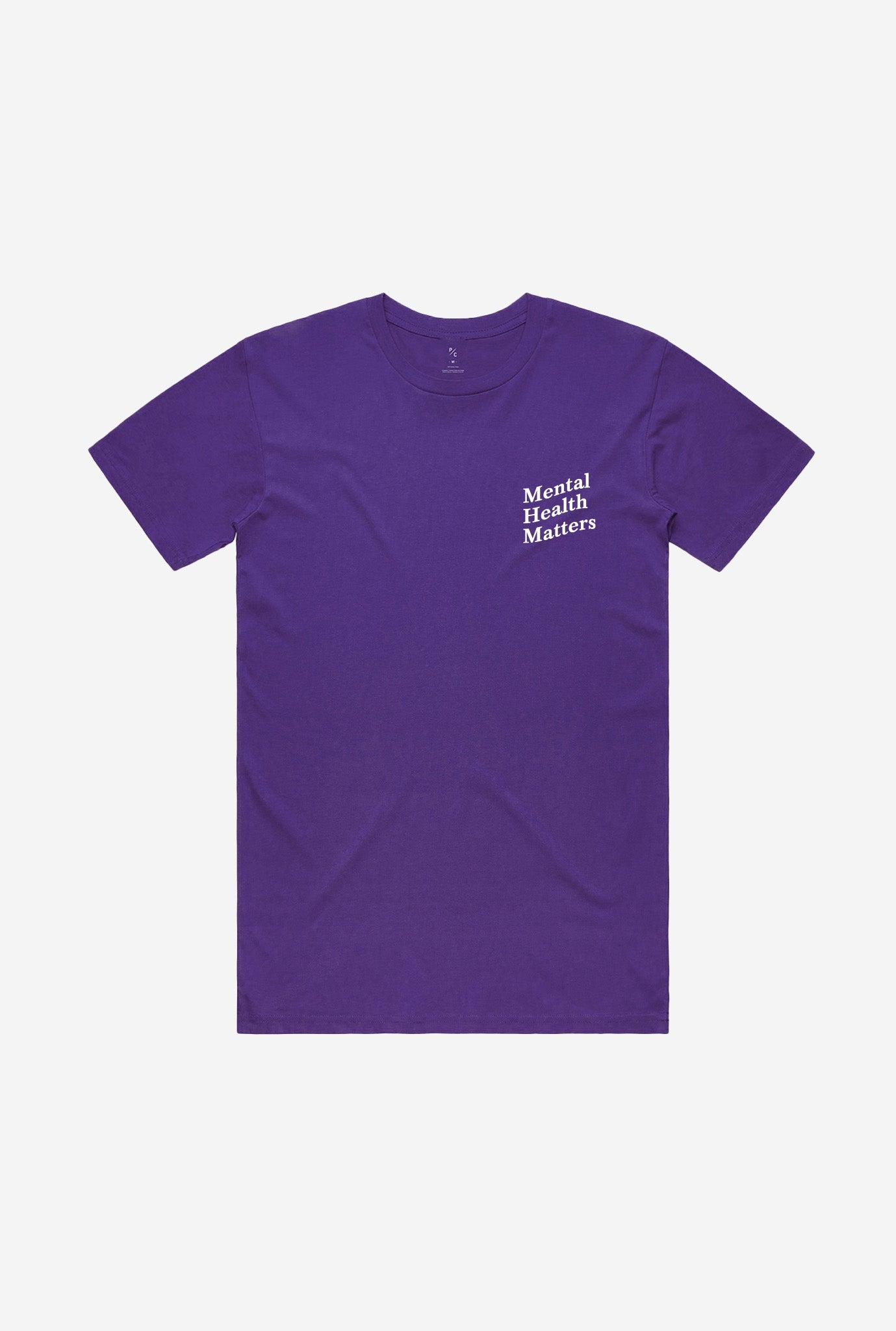 Mental Health Matters T-Shirt - Purple