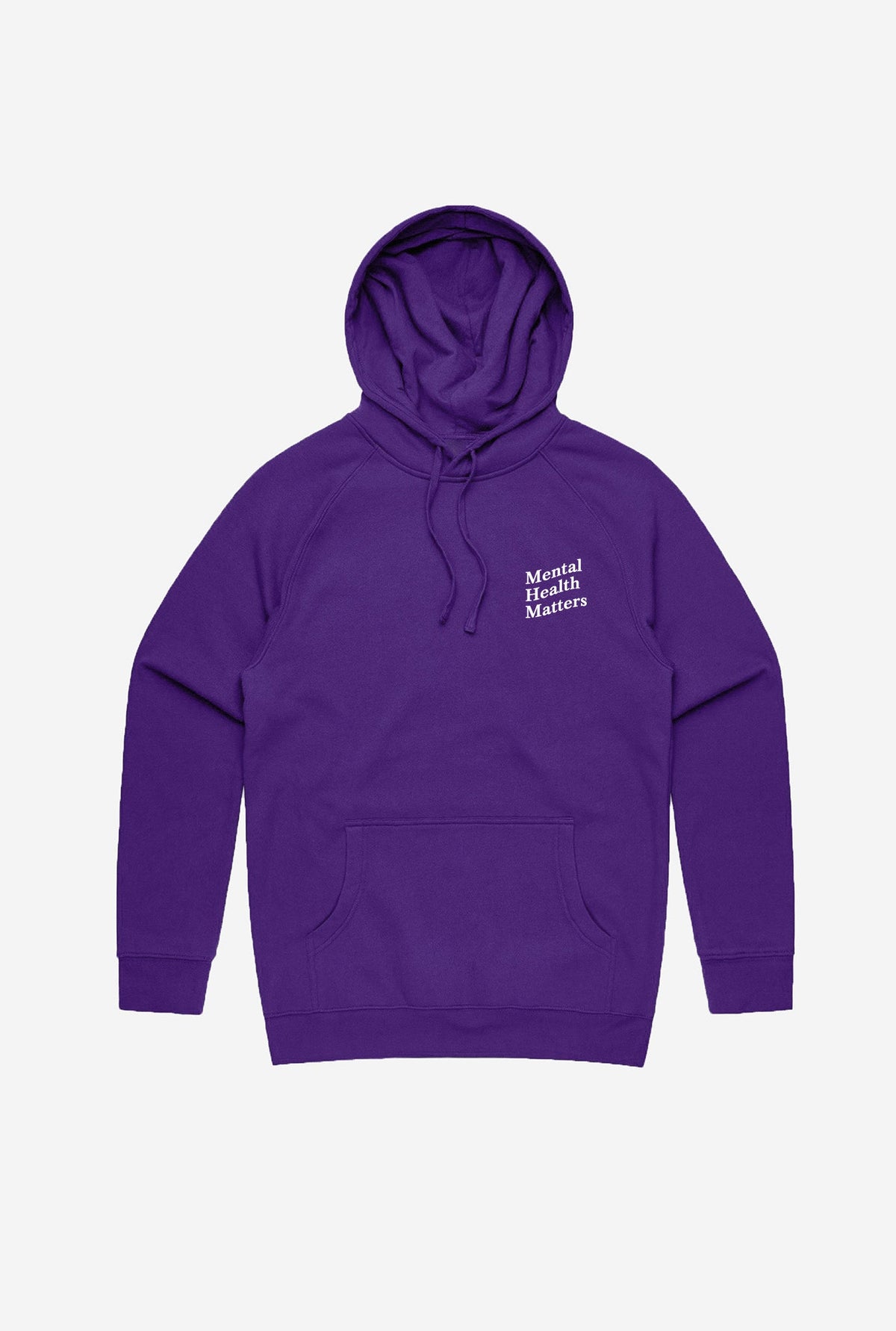 Mental Health Matters Hoodie - Purple