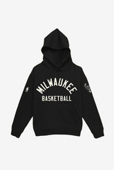 Milwaukee Bucks Heavyweight Hoodie - Black