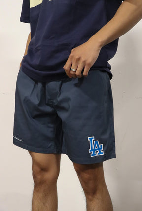 Shorts der Los Angeles Dodgers – Petrolblau
