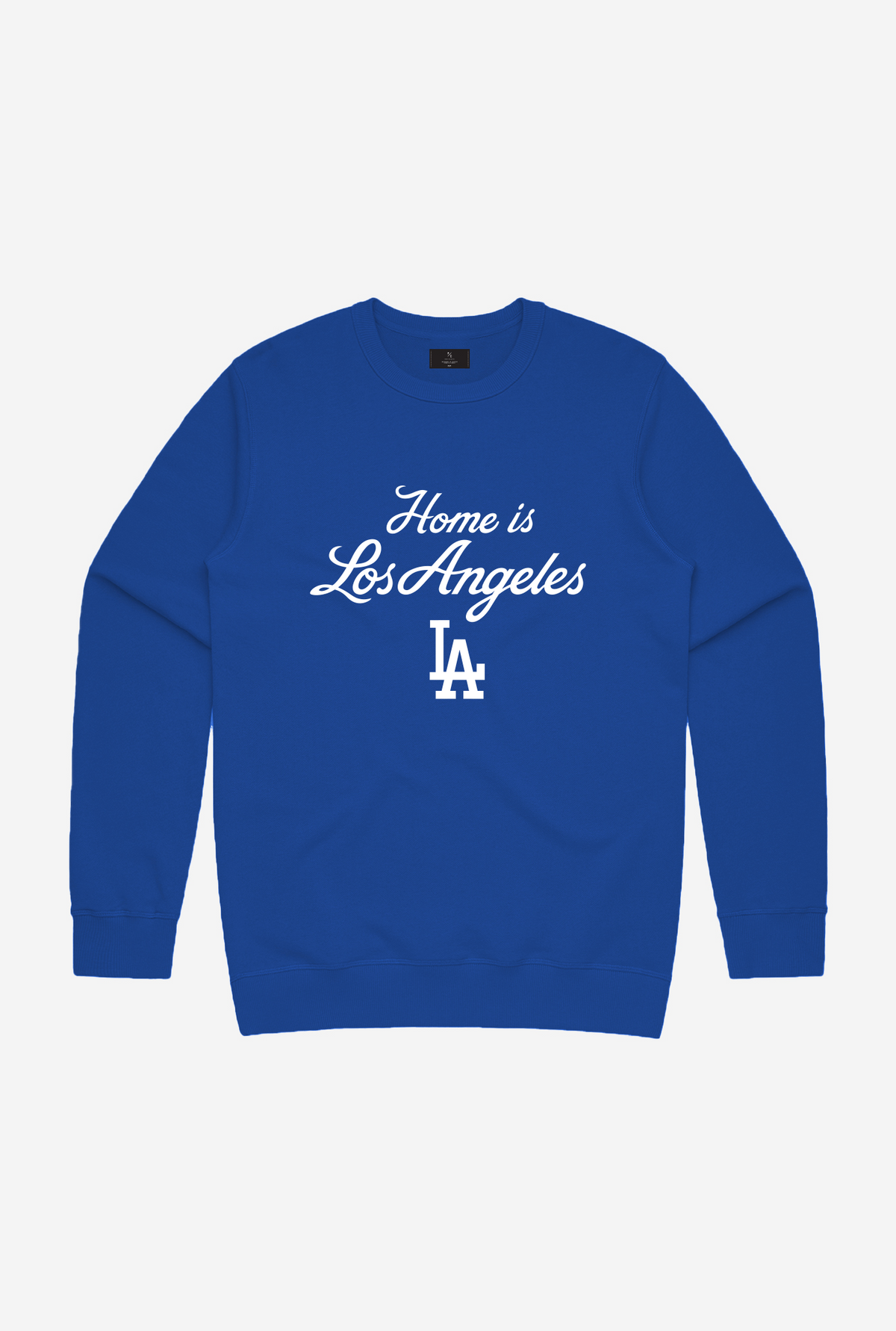 Home is LA Dodgers Crewneck - Royal