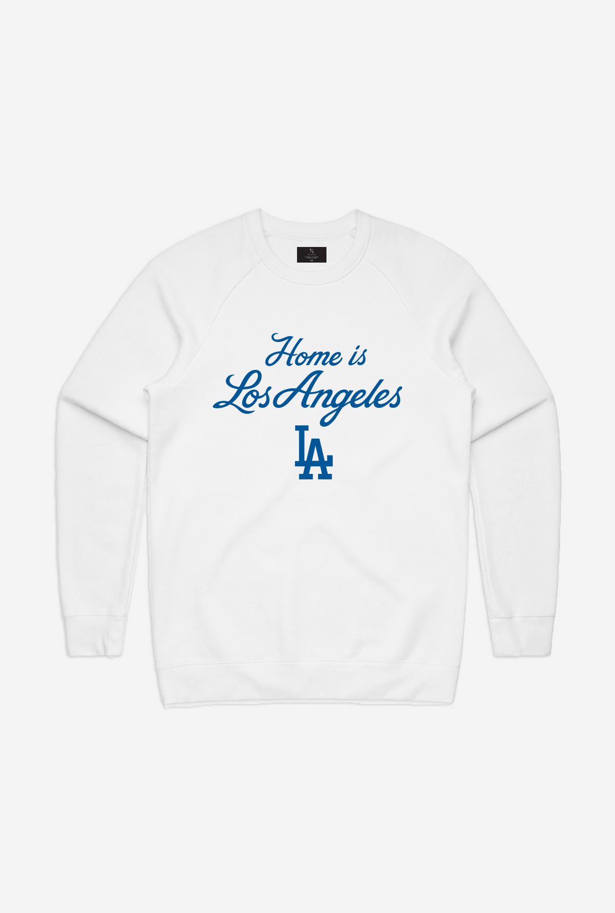 Home is LA Dodgers Crewneck - White