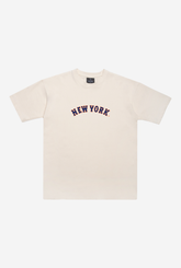 New York Mets Heavyweight T-Shirt - Natural