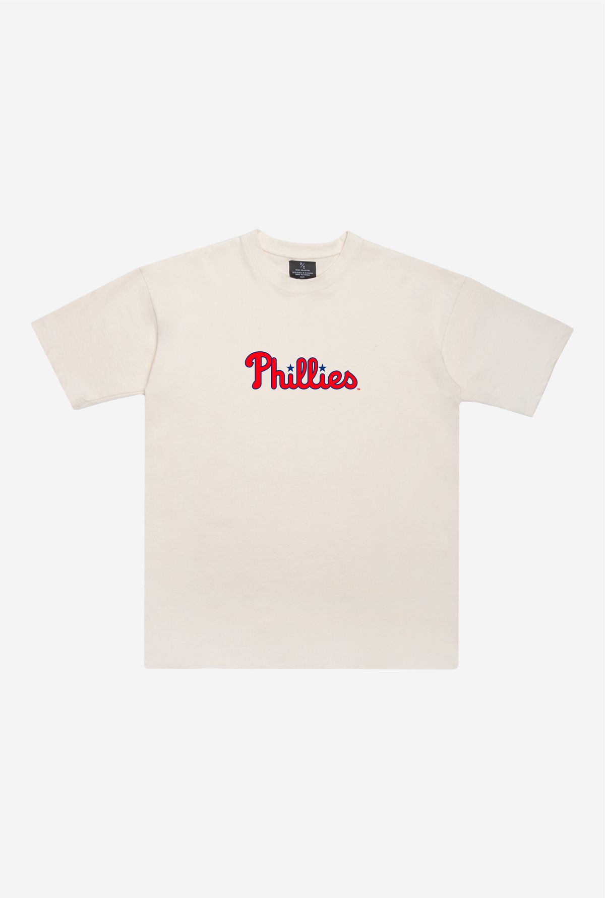 Philadelphia Phillies Heavyweight T-Shirt - Natural