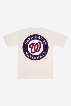 Washington Nationals Heavyweight T-Shirt - Natural