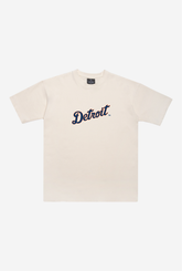 Detroit Tigers Heavyweight T-Shirt - Natural