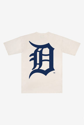 Detroit Tigers Heavyweight T-Shirt - Natural