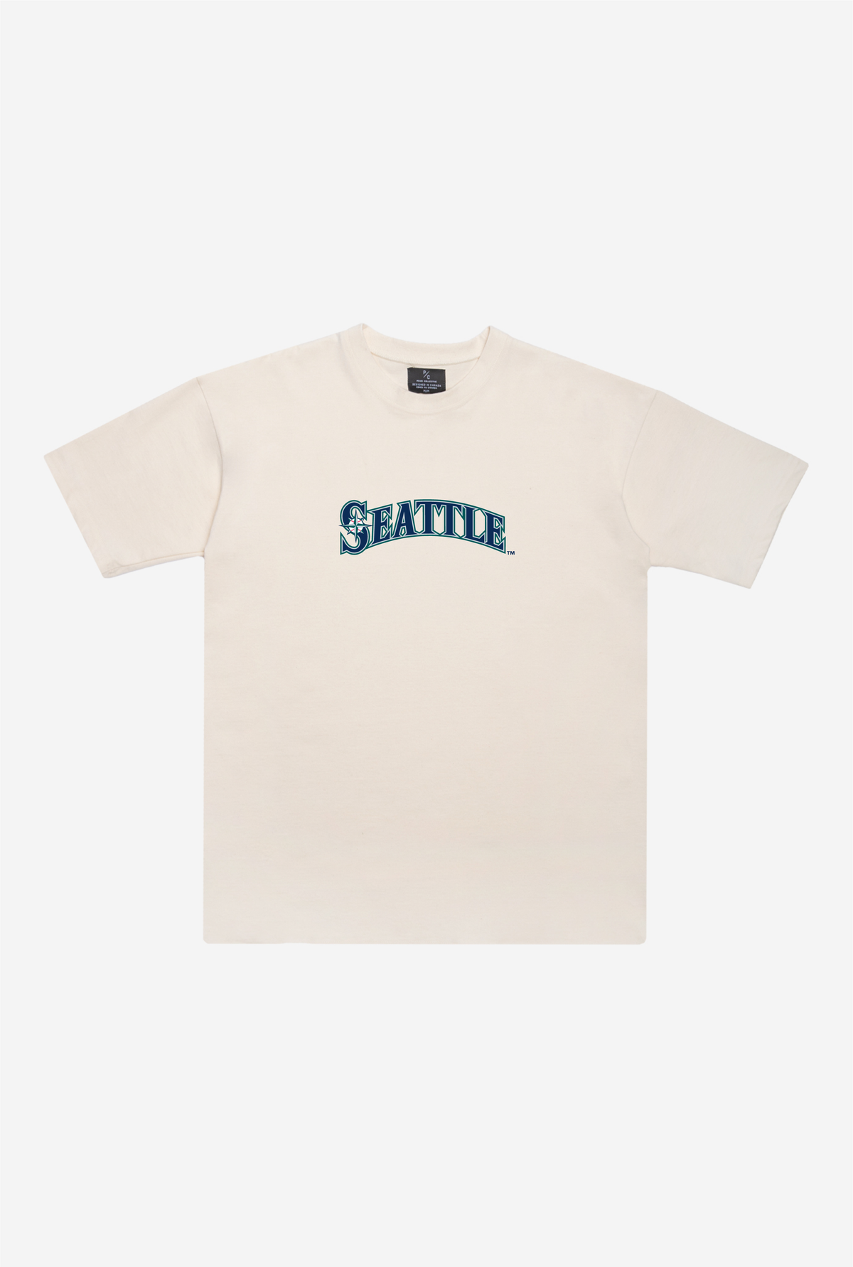 Seattle Mariners Heavyweight T-Shirt - Natural